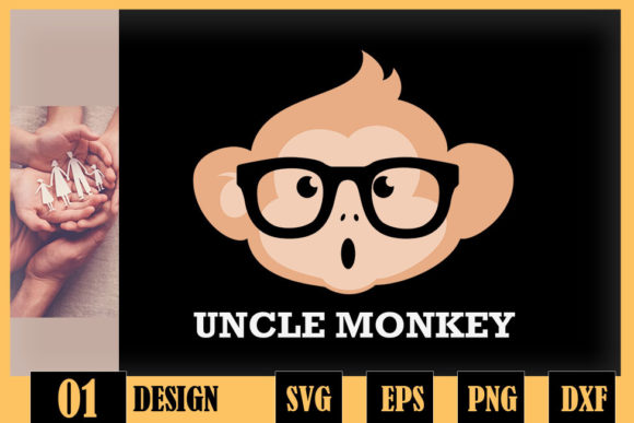 Monkey Banana Cute Monkeys Uncle Graphics