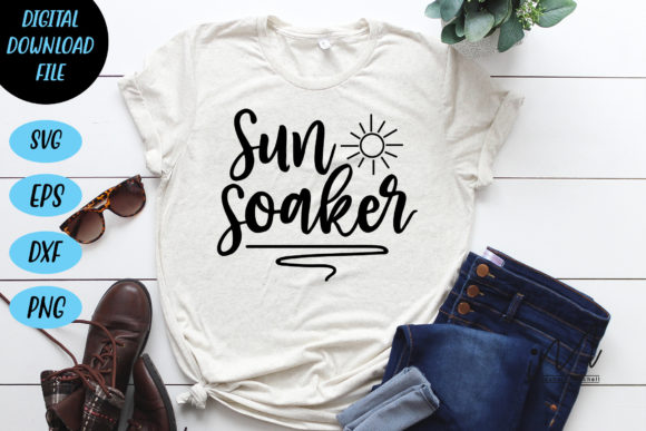 Sun Soaker Svg: Graphics and Crafts for Summer
