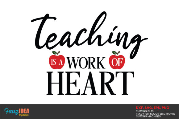 Teaching Work Heart: Graphics and Crafts in One