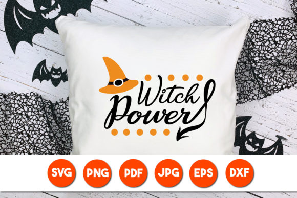 Witch Power SVG Quote: Graphics and Crafts for Creative Publishing